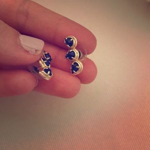 Royal Blue Kendra Scott ear Climbers